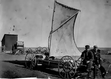 1860 Wind wagon 1860 -  - History