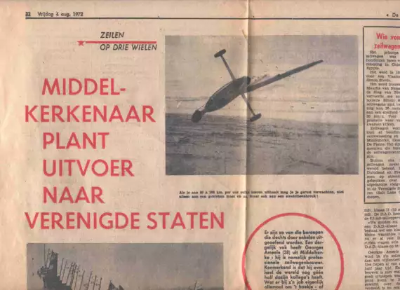 1971 Krantenartikel 1971 - Goerges Ameele -  - History